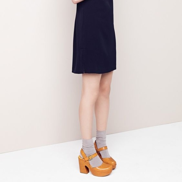 flogg Shoes - flogg Darcie Mustard Suede Mary Jane Clog 8.5